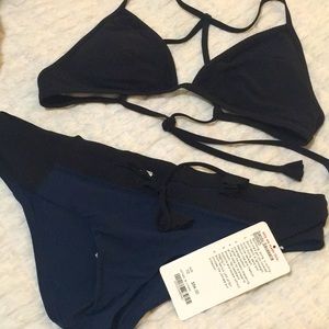 Lulu: Beach Break Triangle top+Sandy Savasana btm